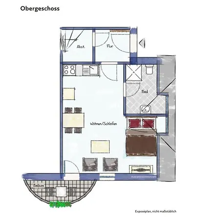 Appartement Neu! Modernes Am Larrelter Tief - Balkon, Privatparkplatz & Fire Tv! *