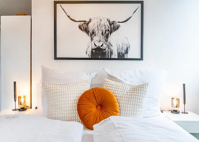 Appartement Neu! Modernes Am Larrelter Tief - Balkon, Privatparkplatz & Fire Tv! *