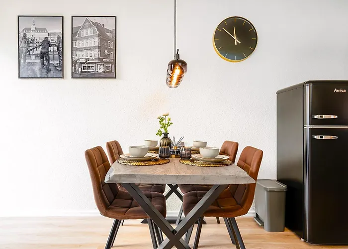 Neu! Modernes Am Larrelter Tief - Balkon, Privatparkplatz & Fire Tv! Appartement *